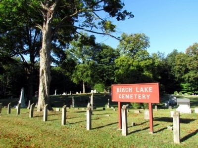 Birch Lake Cemetery image. Click for full size.