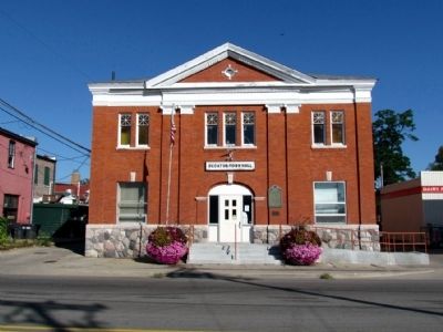 Decatur Township Hall. Click for full size. Decatur Township Hall image. Click for full size.