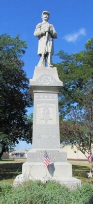 Lawton Civil War Monument. Click for full size. Lawton Civil War Monument image. Click for full size.
