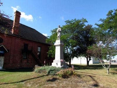 Lawton Civil War Monument. Click for full size. Lawton Civil War Monument image. Click for full size.