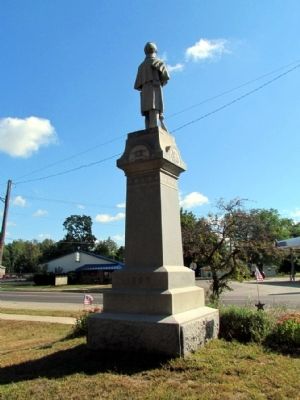 Lawton Civil War Monument image. Click for full size.