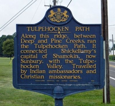 Tulpehocken Path Marker image. Click for full size.