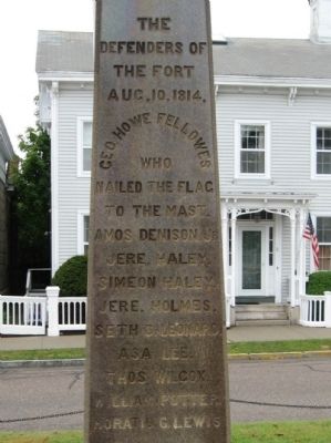 The Defenders Of The Fort Monument. Click for full size. The Defenders Of The Fort Monument image. Click for full size.