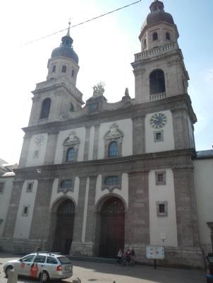 Jesuit Church of the Holy Trinity Marker image. Click for full size.