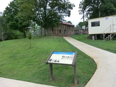 The Clark House Marker. Click for full size. The Clark House Marker image. Click for full size.