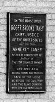 Detail of Marker in 1936 photo image. Click for full size.