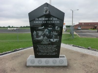 In Memory of all American Veterans Marker. Click for full size. In Memory of all American Veterans Marker image. Click for full size.