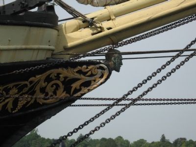 Figurehead of the Training Ship Joseph Conrad image. Click for full size.