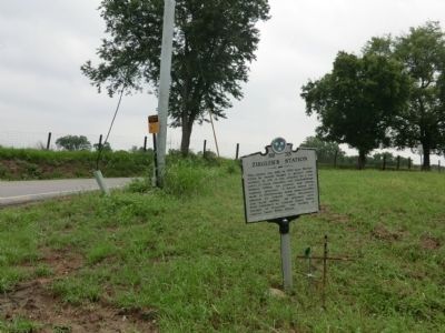 Ziegler's Station Marker. Click for full size. Ziegler's Station Marker image. Click for full size.
