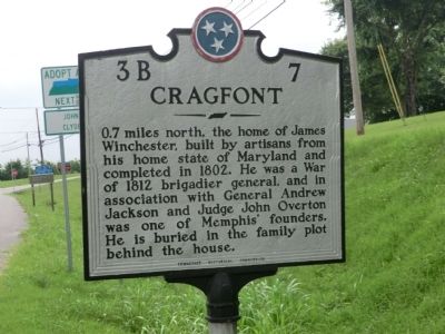 Cragfont Marker. Click for full size. Cragfont Marker image. Click for full size.
