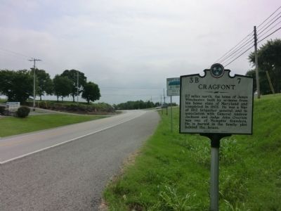 Cragfont Marker. Click for full size. Cragfont Marker image. Click for full size.
