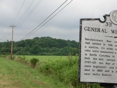 General William Hall Marker image. Click for full size.