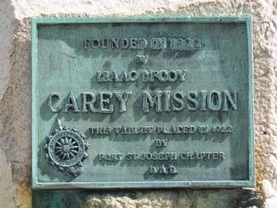 Carey Mission Marker image. Click for full size.