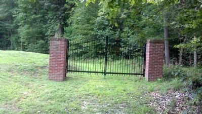 Cemetery Gate. Click for full size. Cemetery Gate image. Click for full size.