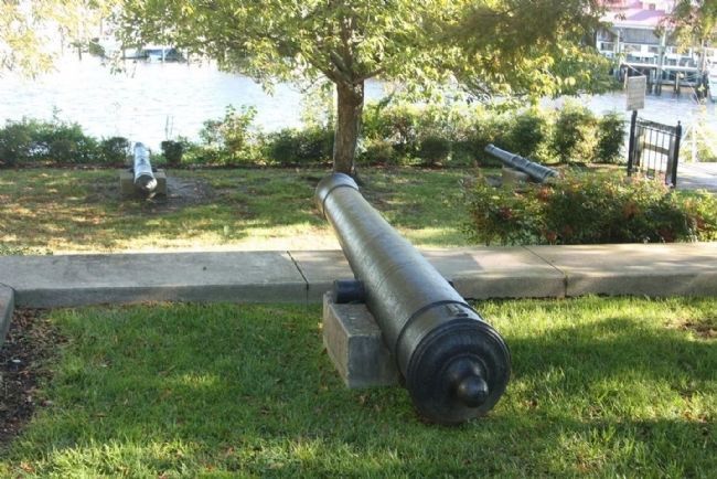 The Bombardment of Lewes Memorial Cannon in the 1812 Park image. Click for full size.