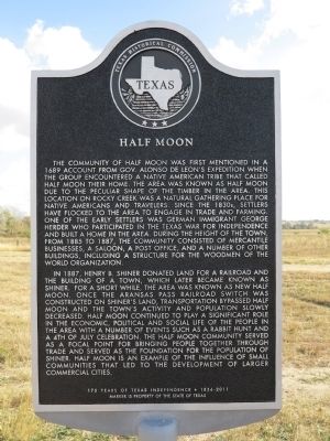 Half Moon Marker image. Click for full size.