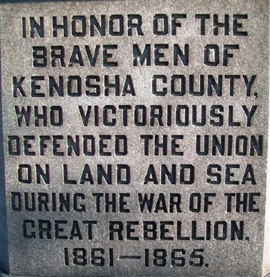 Civil War Memorial Marker image. Click for full size.