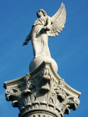 Civil War Memorial Detail image. Click for full size.
