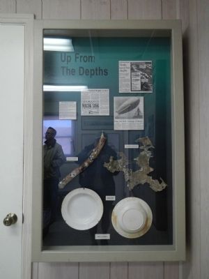 Relic Recovered from the U.S.S. Macon. Click for full size. Relic Recovered from the U.S.S. Macon image. Click for full size.