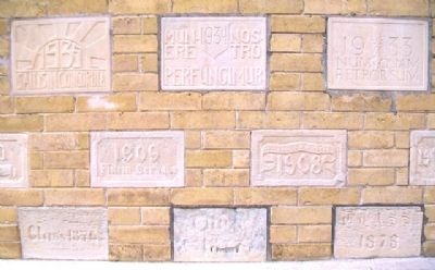 Kemper Hall Class Blocks on Durkee Mansion image. Click for full size.