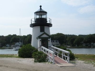 Reproduction of Nantucket Islands Brant Point Lighthouse image. Click for full size.