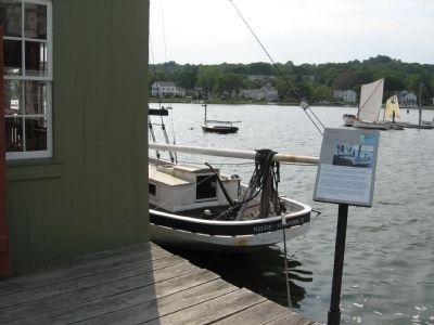 Oyster Sloop Nellie Marker. Click for full size. Oyster Sloop Nellie Marker image. Click for full size.