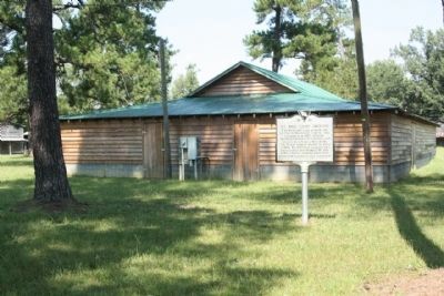 St. Paul Camp Ground Marker and Tabernacle image. Click for full size.