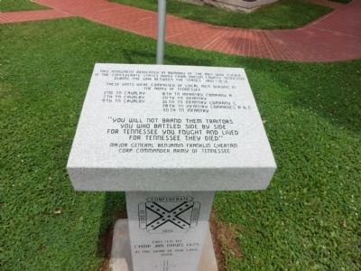 Macon County Confederate Soldiers Monument image. Click for full size.