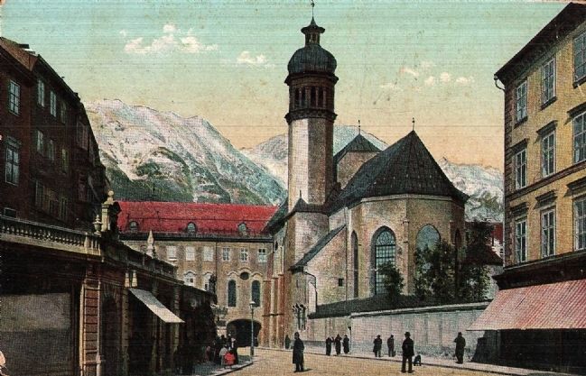 South Side of the Court Church (looking north on Burggraben).. Click for full size. South Side of the Court Church (looking north on Burggraben). image. Click for full size.