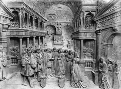 Closeup of Bas-relief on the Tomb of Maximilian. Click for full size. Closeup of Bas-relief on the Tomb of Maximilian image. Click for full size.