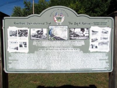 Niles - A Transportation Center Marker image. Click for full size.