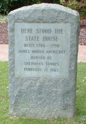 Here Stood The State House Marker. Click for full size. Here Stood The State House Marker image. Click for full size.