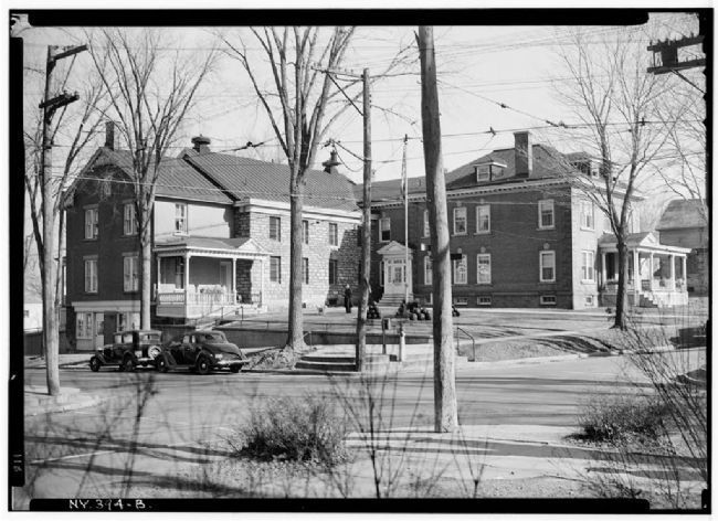 Old Fort Johnstown - Historic American Buildings Survey. Click for full size. Old Fort Johnstown - Historic American Buildings Survey image. Click for full size.