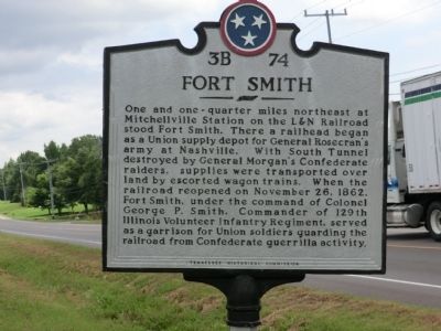 Fort Smith Marker. Click for full size. Fort Smith Marker image. Click for full size.