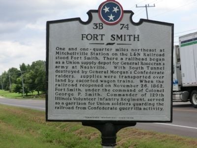 Fort Smith Marker image. Click for full size.