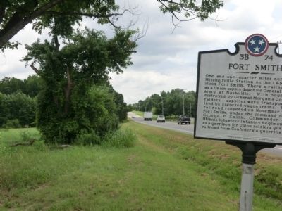 Fort Smith Marker. Click for full size. Fort Smith Marker image. Click for full size.