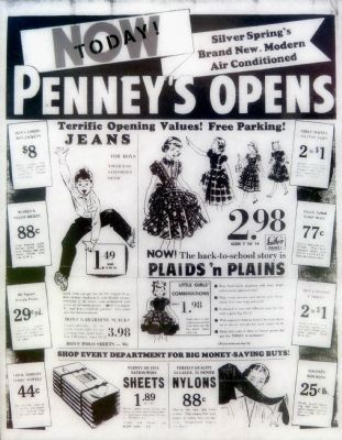 Penney's Opens. Click for full size. Penney's Opens image. Click for full size.