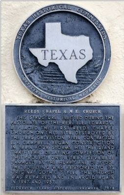 Reedy Chapel A. M. E. Church Marker image. Click for full size.