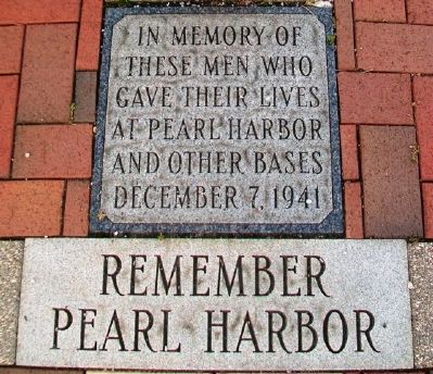 Remember Pearl Harbor Marker image. Click for full size.