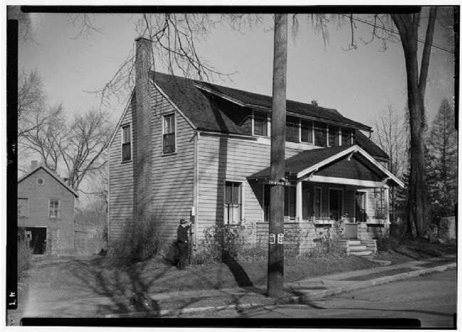 The Drumm Homestead, West State & Green Streets, Johnstown, Fulton County, NY image. Click for full size.