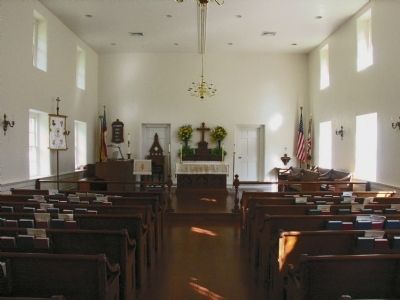 Durham Parish Church Interior image. Click for full size.