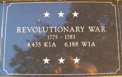 War Memorial Revolutionary War Marker image. Click for full size.