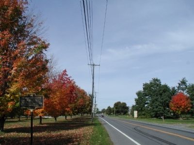 Southern Approach to Peach Orchard Marker image. Click for full size.