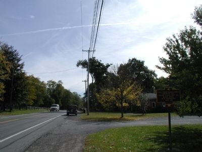 Northern Approach to Camp Site Marker image. Click for full size.