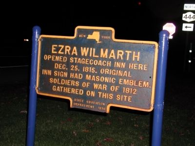 Ezra Wilmarth Marker image. Click for full size.