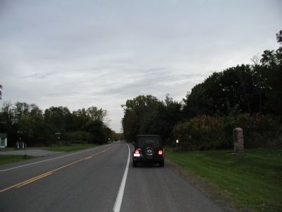 Sulluvan-Clinton Markers Facing North. Click for full size. Sulluvan-Clinton Markers Facing North image. Click for full size.