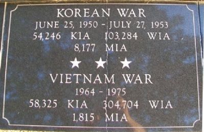 War Memorial Korea - Vietnam Marker image. Click for full size.