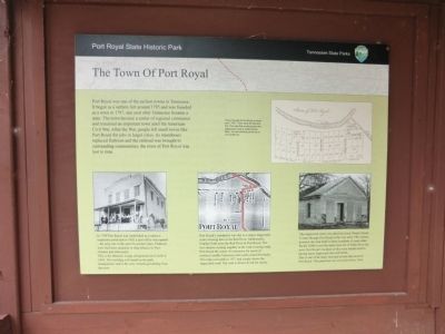 The Town of Port Royal Marker image. Click for full size.