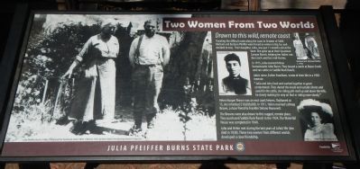 Two Women From Two Worlds Marker image. Click for full size.