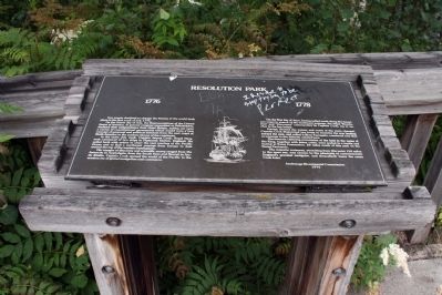 Resolution Park 1776 / 1778 Marker. Click for full size. Resolution Park 1776 / 1778 Marker image. Click for full size.